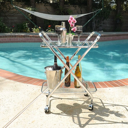 Serving tray table bar - table, cart